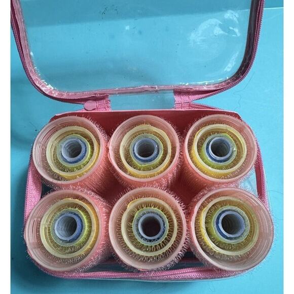-Hair Rollers Avon Advance‎ Techniques No Clip Rollers Set of 24 - Picture 2 of 3